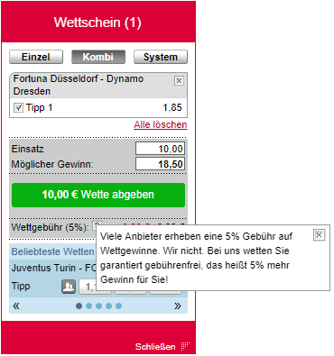 The German Betting Tax Doppelwetten