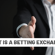 What is a betting exchange?